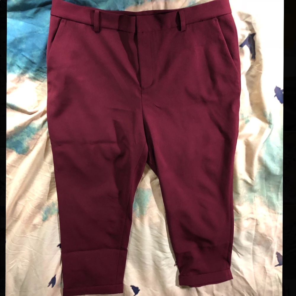 Maroon Slacks